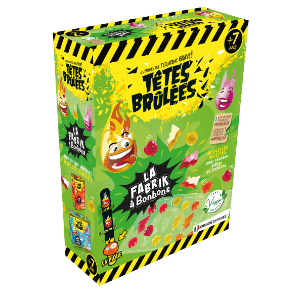 La fabrik Têtes Brulées le jeu pour fabriquer tes bonbons à la maison 😋