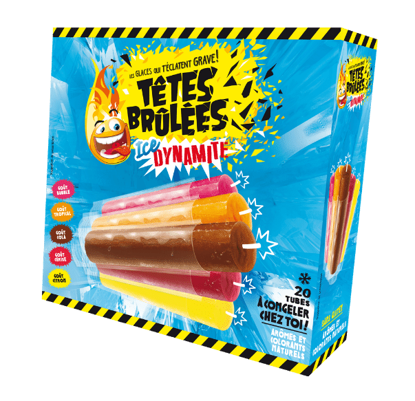 Voici la glace pour ton enfant tete brulee Ice Dynamite à tester d